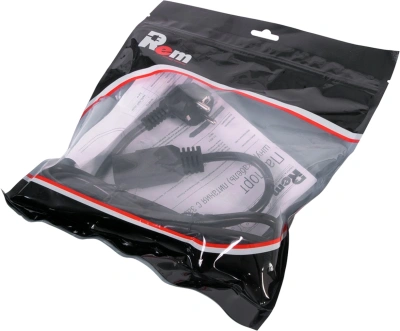 Шнур питания Rem R-16-CORD-C19-S-1.8 C19-Schuko проводник.:3x1.5мм2 1.8м 250В 16А (упак.:1шт) черный