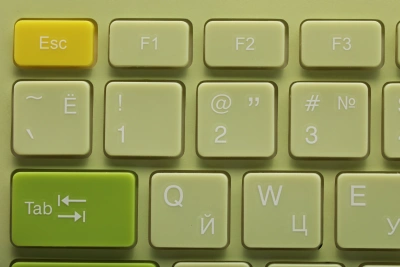 Клавиатура + мышь Acer OCC205 клав:зеленый/желтый мышь:зеленый/желтый USB беспроводная slim Multimedia (ZL.ACCEE.00E)