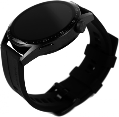 Смарт-часы Huawei Watch GT 3 JPT-B29 46мм 1.43" AMOLED корп.черный рем.черный разм.брасл.:140-210мм (55028464)