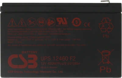 Батарея для ИБП CSB UPS12460 F2 12В 9Ач