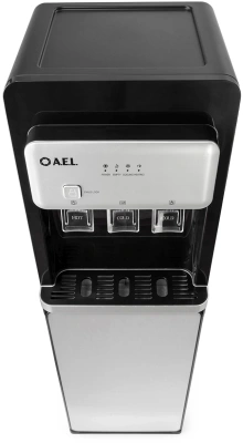 Кулер AEL LD-AEL-806a напольный электронный черный/серебристый