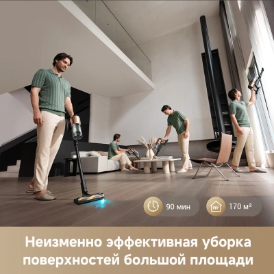 Пылесос моющий Dreame Z-Series Z20 AquaCycle Station 715Вт черный