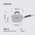 Ковш Rondell Flamme RDS-027 1л. d=14см (с крышкой) стальной Ковш Rondell Flamme RDS-027 1л. d=14см (с крышкой) стальной
