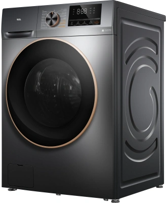 Стиральная машина TCL W-P210W класс: A+++ загр.фронтальная макс.:10кг серый инвертор