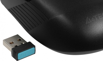 Мышь A4Tech Fstyler FB10C черный оптическая 2000dpi беспров. BT/Radio USB 4but (FB10C STONE BLACK)