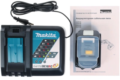 Сабельная пила Makita DJR185RME аккум. 3000ход/мин ДА