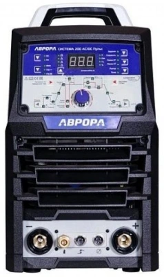 Сварочный аппарат Аврора Система 200 AC/DC ПУЛЬС инвертор ММА/TIG 5.2кВт