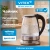 Чайник электрический Vitek VT-WK1075 1.7л. 1800Вт серебристый/черный корпус: металл/пластик Чайник электрический Vitek VT-WK1075 1.7л. 1800Вт серебристый/черный корпус: металл/пластик