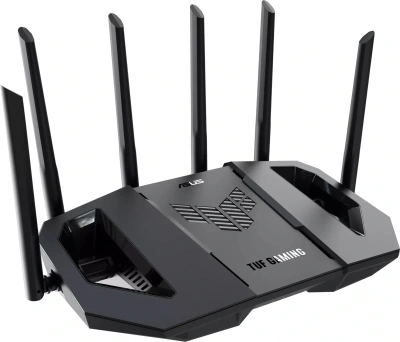 Роутер беспроводной Asus TUF-BE9400 BE9400 100/1000/2500BASE-T черный