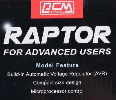 Источник бесперебойного питания Powercom Raptor RPT-2000AP LCD 1200Вт 2000ВА черный