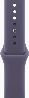 Смарт-часы Apple Watch Series 11 A3333 46мм OLED корп.серебристый Sport Band рем.фиолетовый разм.брасл.:M/L (MEVA4AF/A)