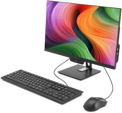 Моноблок Digma Action 21.5" Full HD N95 (1.7) 8Gb SSD256Gb UHDG CR Windows 11 Pro GbitEth WiFi BT 60W клавиатура мышь Cam черный 1920x1080