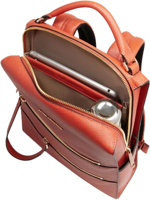 Рюкзак женский Piquadro Patricia CA6771W140/AR коралловый натур.кожа