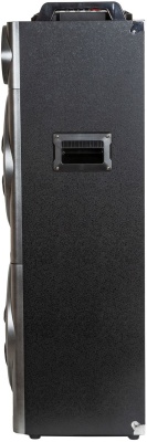 Минисистема Supra SMB-2150 черный 200Вт FM USB BT SD (в комплекте: активн.+пассив.колонки)