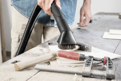 Строительный пылесос Karcher WD 3 P V-17/4/20 Workshop 1000Вт (уборка: сухая/влажная/выдув/сбор воды) желтый