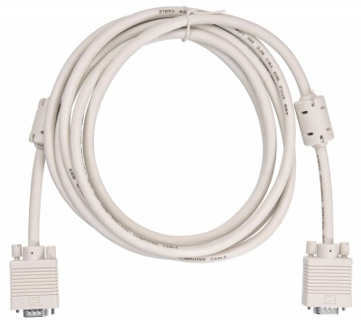 Кабель Buro CAB016S-10 VGA (m) VGA (m) 3м феррит.кольца серый