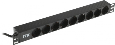 Блок распределения питания ITK PH22-9D1 гор.размещ. 9xSchuko базовые 16A Schuko 2м