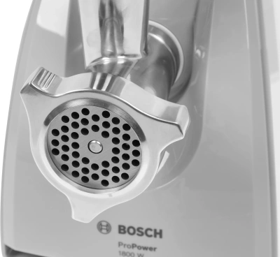 Мясорубка Bosch ProPower MFW66020 1800Вт белый/серый