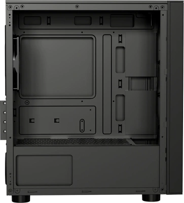 Корпус PcCooler LM300 Argb черный без БП mATX 7x120mm 2x140mm 2xUSB2.0 1xUSB3.0 audio bott PSU