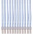Шнур для пропуска Deli 8352l-blue 45х1см нейлон голубой (упак.:12шт) пластиковый пакет
