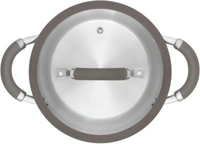 Кастрюля Rondell Balance RDS-753 2л. d=18см (с крышкой) стальной