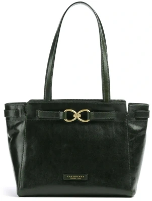 Сумка тоут женская The Bridge Isotta 04642501/I2 темно-зеленая натур.кожа