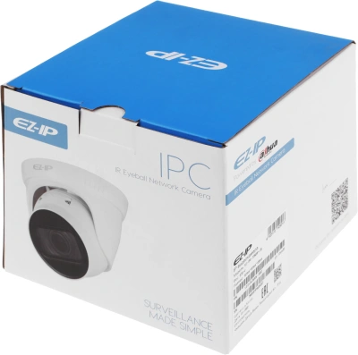 Камера видеонаблюдения IP Dahua EZ-IPC-T2B20P-ZS 2.8-12мм цв. корп.:белый