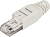 Коннектор Lanmaster LAN-TMP-U6A-WH полев. RJ45 кат.6A UTP бел. (упак.:1шт)