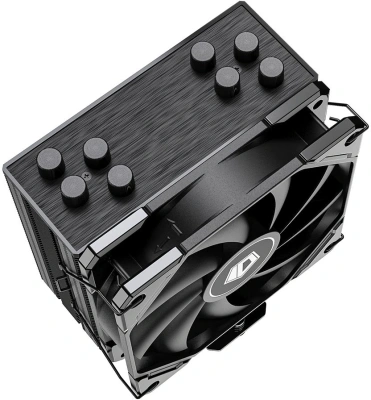 Устройство охлаждения(кулер) ID-Cooling SE-224-XTS Soc-AM5/AM4/1200/1700/1851 черный 4-pin 29dB Al+Cu 220W 650gr Bulk (SE-224-XTS BLACK BULK)