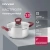 Кастрюля Rondell Heidi RDS-1112 2л. d=18см (с крышкой) стальной
