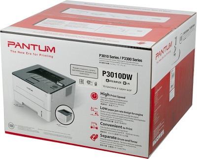 Принтер лазерный Pantum P3010DW A4 Duplex WiFi