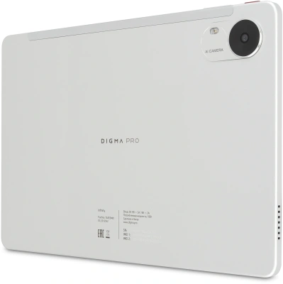 Планшет Digma Pro Infinity G85 (2.0) 8C RAM8Gb ROM256Gb 10.1" In-Cell 1920x1200 4G Android 14 серебристый 13Mpix 5Mpix BT WiFi microSD 128Gb 7000mAh 200hrs