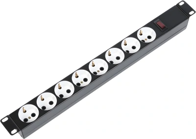 Блок распределения питания ЦМО БР 16-008 гор.размещ. 8xSchuko базовые 10A C14