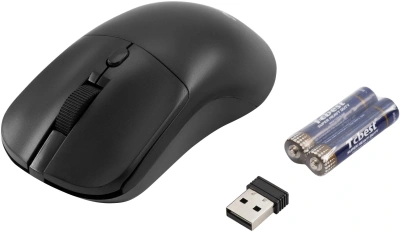 Мышь Acer OMR501 черный оптическая 1600dpi silent беспров. USB 4but (ZL.MCE11.016)