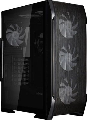Корпус Zalman N7 Plus V2 черный без БП ATX 2x120mm 5x140mm 2xUSB2.0 1xUSB3.0 audio bott PSU