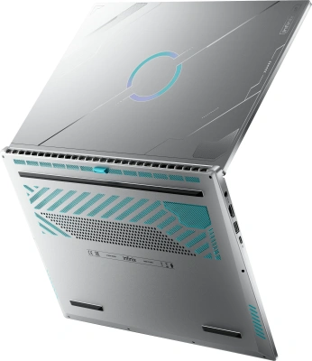 Ноутбук Infinix GTBook GL614 Core i5 13420H 16Gb SSD512Gb NVIDIA GeForce RTX 5060 8Gb 16" IPS 2K (2560x1600) FreeDOS silver WiFi BT Cam (71005000135)