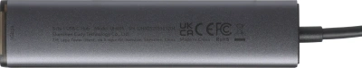 Разветвитель USB-C Cudy UH605 3порт. серый