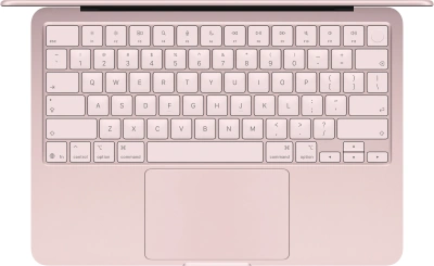 Ноутбук Apple MacBook Neo A3404 A18 Pro 6 core 8Gb SSD256Gb/5 core GPU 13" IPS (2408x1506) macOS pink WiFi BT Cam (MHFH4X/A)