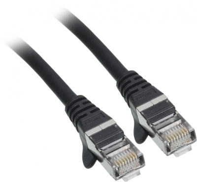 Патч-корд Lanmaster LAN-PC45/S5E-7.0-BK FTP RJ-45 вил.-вилка RJ-45 кат.5E 7м черный LSZH