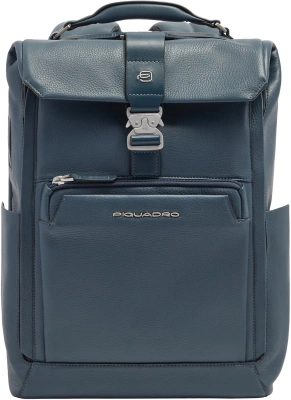 Рюкзак мужской Piquadro Tebe CA7158W144/BLU синий натур.кожа