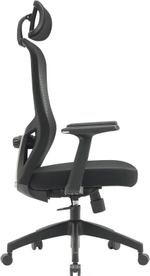 Кресло Cactus CS-MC515-BK черный сиденье черный сетка/ткань с подголов. крестов. пластик пластик черный