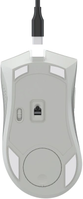 Мышь A4Tech Bloody R90 Plus белый оптическая 5000dpi беспров. USB 7but (R90 PLUS GREUISH WHITE)