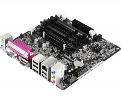 Материнская плата Asrock Q1900B-ITX mini-ITX AC`97 6ch(5.1) GbLAN+VGA+HDMI