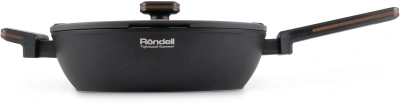 Сотейник Rondell Marvel RDA-1911 3.8л. d=28см (с крышкой) серый