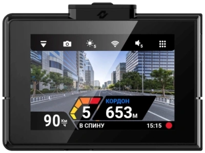 Видеорегистратор с радар-детектором Neoline X-COP ROADMASTER черный 1080p 135гр. GPS