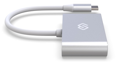 Устройство чтения карт памяти USB Type-C Digma CR-C2501-S серебристый