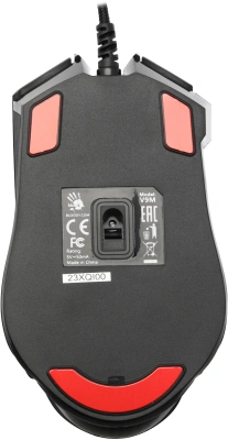 Мышь A4Tech Bloody V9M черный оптическая 6200dpi USB 9but