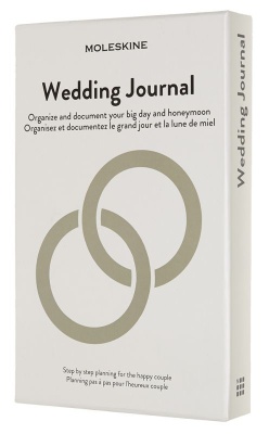 Блокнот Moleskine PASSION WEDDING PASWEDD Large 130х210мм 400стр. подар.кор. светло-серый