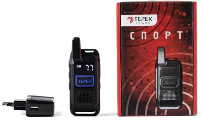 Рация Терек Спорт 199кан. до 3км аккум. сигн.Аналоговый