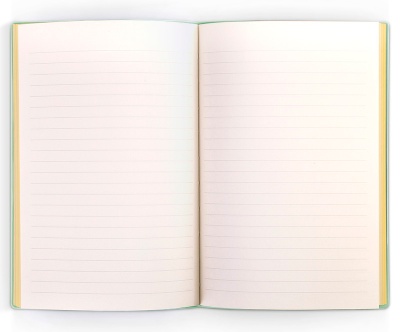 Блокнот Deli 22283LT-GREEN 210х143мм искусст. кожа 96л светло-зеленый